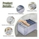 thumbnail image 3 of 2pzs Cajones Organizadores De Ropa Caja De Almacenamiento, 3 of 6