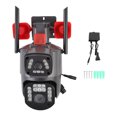 thumbnail image 2 of Cámara De Seguridad Al Aire Libre WiFi Inalámbrico, 1080p HD Dual Lente 360 ​​Grados Detección Con APP Para Inicio Interior Al Aire Libre, Detección De, 2 of 7