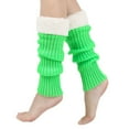 thumbnail image 2 of Retro Knit Boot Compression Socks for Women – Festive Cable Design, Cozy Warm Material, Ideal for Christmas, Winter Fashion, and Layered Outfits, 2 of 7