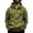 08#Army Green, variant on Fashion Streetwear Hooded Sweatshirt for Men, Casual Quarter Zip Pullover Hoodie,Fall Winter Utility Style Daily Outerwear Clothes with Pocket, Army Green XL