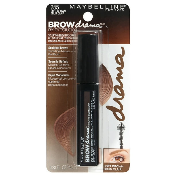 Maybelline Brow Drama Sculpting Eyebrow Mascara Soft Brown