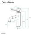 thumbnail image 4 of Avallon Single Hole, Single-Handle Sleek, Bathroom Faucet in Chrome, 4 of 11