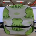 thumbnail image 2 of Frog Cartoon Animation Printed Backpack,Backpack, 2 of 2