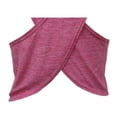 thumbnail image 3 of Playera Danskin para Mujer, Deportiva Rosa Jaspe Talla  G, 3 of 4