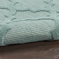 thumbnail image 5 of Nourison Easy Care Outdoor Aqua/Teal 2' x 4' Area Rug (2x4), 5 of 8