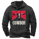 thumbnail image 3 of Nueva sudadera con capucha para hombre, sudadera con capucha con estampado de vaquero en 3D, camisetas de gran tamaño para hombre, ropa holgada vintage de Yellowstone para hombre, 3 of 5