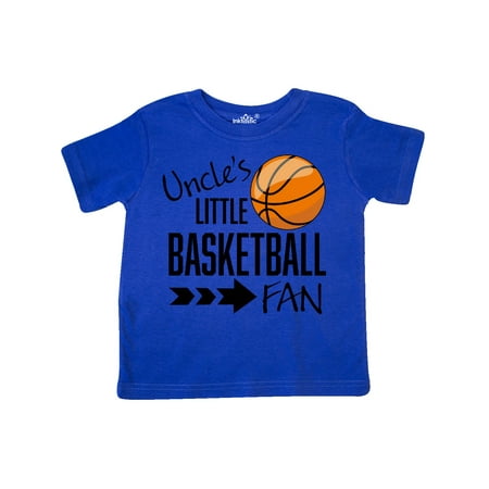 

Inktastic Uncle s Little Basketball Fan Gift Toddler Boy or Toddler Girl T-Shirt