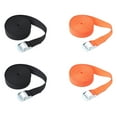 thumbnail image 1 of Heavy Duty Lashing Straps, Load Strength: Up To 250kg, For Logistics Off-Road Vehicles, 4 Pack, 1 of 5