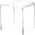 thumbnail image 3 of Plymor Clear Acrylic Square Display Riser, 4" H x 4" W x 4" D (1/8" Thick) (2 Pack), 3 of 3