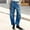 X-240Blue, variant on ZHOGXU Women's Retro Jeans With Pocket Distressed Curved High Waisted Wide Leg Fashion Comfortable Denim Pants Trousers For Outdoor Activities,Blue,L