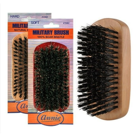 Annie #2082 Soft 100% Boar Bristle Military Brush