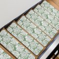 thumbnail image 3 of Sage Green Leaf Stair Treads Non Slip for Steps Tropical Country Watercolor Jungle Botanical Leaves 7 Pcs Reusable Adhesive Stair Runner Mats for Dogs Elders Carpet Treads Rugs for Staircase 8x30 In, 3 of 9