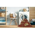 thumbnail image 2 of Ahgly Company Machine Washable Indoor Rectangle Transitional Orange Area Rugs, 2' x 3', 2 of 7