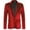 Red, variant on COOFANDY Mens Velvet Blazer Purple Tuxedo Jackets Notched Lapel Single Button Dinner Prom Party Jackets Christmas Gift