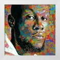 thumbnail image 2 of Stephen Chambers 15x15 White Modern Wood Framed Wall Art Titled - Stormzy, 2 of 6
