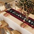thumbnail image 6 of AuroraX Polyester Christmas Decor,71x13 in Personalized Table Runner Durable Tablecloth,Dining Room Christmas Festival Party Decorations, 6 of 6
