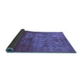 thumbnail image 2 of Ahgly Company Indoor Square Persian Blue Bohemian Area Rugs, 7' Square, 2 of 4