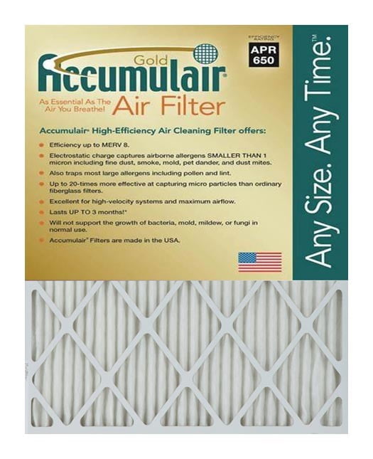 6 Pack 20x36x2 Dust and Pollen Merv 8 Replacement AC Furnace Air Filter 