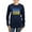 Navy, variant on CafePress - Ukraine Long Sleeve T Shirt - Women's Long Sleeve Graphic Tee Casual Fit