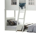 thumbnail image 4 of Twin Over Twin Bunk Bed with House Shape White, 4 of 5