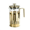 thumbnail image 2 of Dsseng 2X 350Ml French Press Coffee Pot Stainless Glass Coffee Maker Turkish Coffee Pot for Making Tea Coffee, 2 of 7
