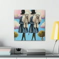 thumbnail image 4 of Poodle in the Park - Canvas, 4 of 10
