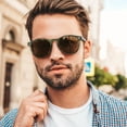thumbnail image 2 of Gafas de Sol CARFIA Acetato Polarizadas para Hombre CA2307 Verde, 2 of 9