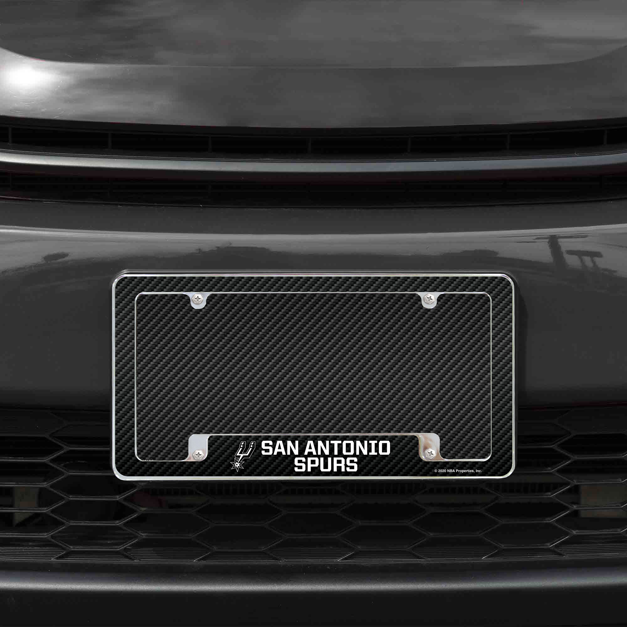 SPURS CARBON FIBER DESIGN ALL OVER CHROME FRAME