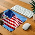 thumbnail image 4 of Eagle And American Flag USA United States Mouse Pad Low Profile Gaming Mat, 4 of 7