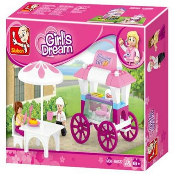 Sluban Nourriture de Rêve pour Filles (78 Pcs)