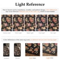 thumbnail image 6 of PureCozy 9'x12' Large Area Rugs for Living Room Floral Farmhouse Bedroom Dining room Office Soft Washable Non-slip Black Rugs Carpets, Black, 6 of 7
