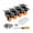 2 in, variant on 2/4/5-inch Swivel Plate Casters Set Of 4 With Security Dual Locking PVC Caster Wheels For Cart Furniture Workbench ,Quiet and Smooth