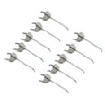 thumbnail image 1 of Trayknick 10Pcs Pegboard Hooks Straight Upturned Design Iron Shelf Display Hangers for Supermarkets Home Organization 2,10 cm, 1 of 13