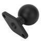 thumbnail image 1 of Brazo De Zócalo De Bola De 1,5 Pulgadas, Placa De Montaje De Bola De Mecanizado CNC De Grado Marino Antivibración De aleación De Aluminio Integrada Para Barcos Kayaks, 1 of 7