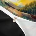 thumbnail image 4 of Manfei Kawaii Animal Bear Deer Twin Bedding for Boys Girls,Kids Teens Lake Life Happy Camping Duvet Cover Set,2pcs,No Comforter,Black Reversible,Microfiber Bedroom Decor, 4 of 6