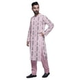 thumbnail image 2 of Atasi Printed Designer Kurta For Boys Casual Kurta Pajama Set Ethnic Summer Clothing, 2 of 3