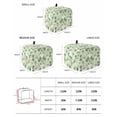 thumbnail image 3 of Fsddascl Pastoral Leaves Toaster Cover 2 Slice, Small Kitchen Appliance Covers, Spring Retro Botanical Garden Plant Toaster Oven Cover with Loop, Bread Machine Cover Polyester Dust Cover Protection, 3 of 5