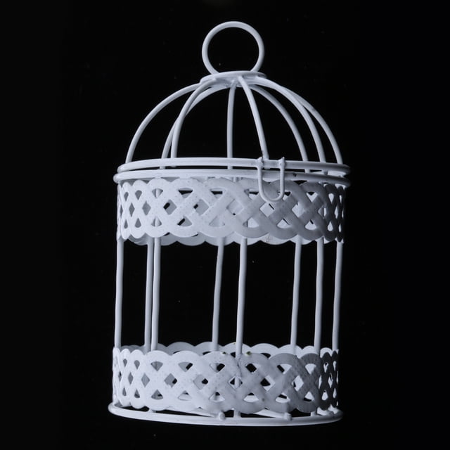 Cesta colgante de flores de Metal con gancho, corona de maceteros suculentos de alambre de hierro, decoración elegante para su jardín y Patio