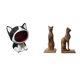 thumbnail image 1 of Elegante Estatua De Gato Egipcio, Adorno Artesanal, Figura Decorativa, Sujetalibros, Centro De Mesa Para Dormitorio, Escritorio, Sala De Estar, Oficina, Regalo De Inauguración De La Casa., 1 of 8