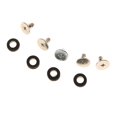 thumbnail image 1 of 1x Tornillo[Plata] +4x Tornillos [Oro] +4 piezas de Arandelas de goma Accesorios Compatible con Caddy perfke Juego de arandelas de tornillo, 1 of 7
