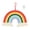 Rainbow BZ-701, variant on BIMZUC Macrame Woven Rainbow Wall Hanging 7 Colors Tapestry Tassel Art Decor for Home Bedroom, 9.4 x 10.6 in, BZ-703