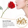 thumbnail image 4 of ZheElen Earring Stud Base Multi Stainless Handmade Popular Ear Pins Setting Daily DIY Jewelry Making Tool Beach Supplies Gold 4mm 1Set, 4 of 6
