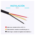 thumbnail image 3 of Tira Led Drl Flexible  Bloosom Direccional Secuencial Auto 60 Cm Azul, 3 of 5