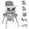 thumbnail image 1 of Trona convertible 15 en 1 para bebé Babyliebe gris, 1 of 9