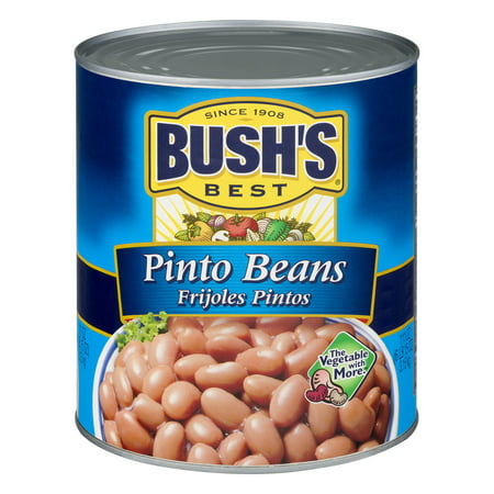 (6 Pack) BUSH'S BEST Pinto Beans, 111.0 OZ (Best Canned Pinto Beans)