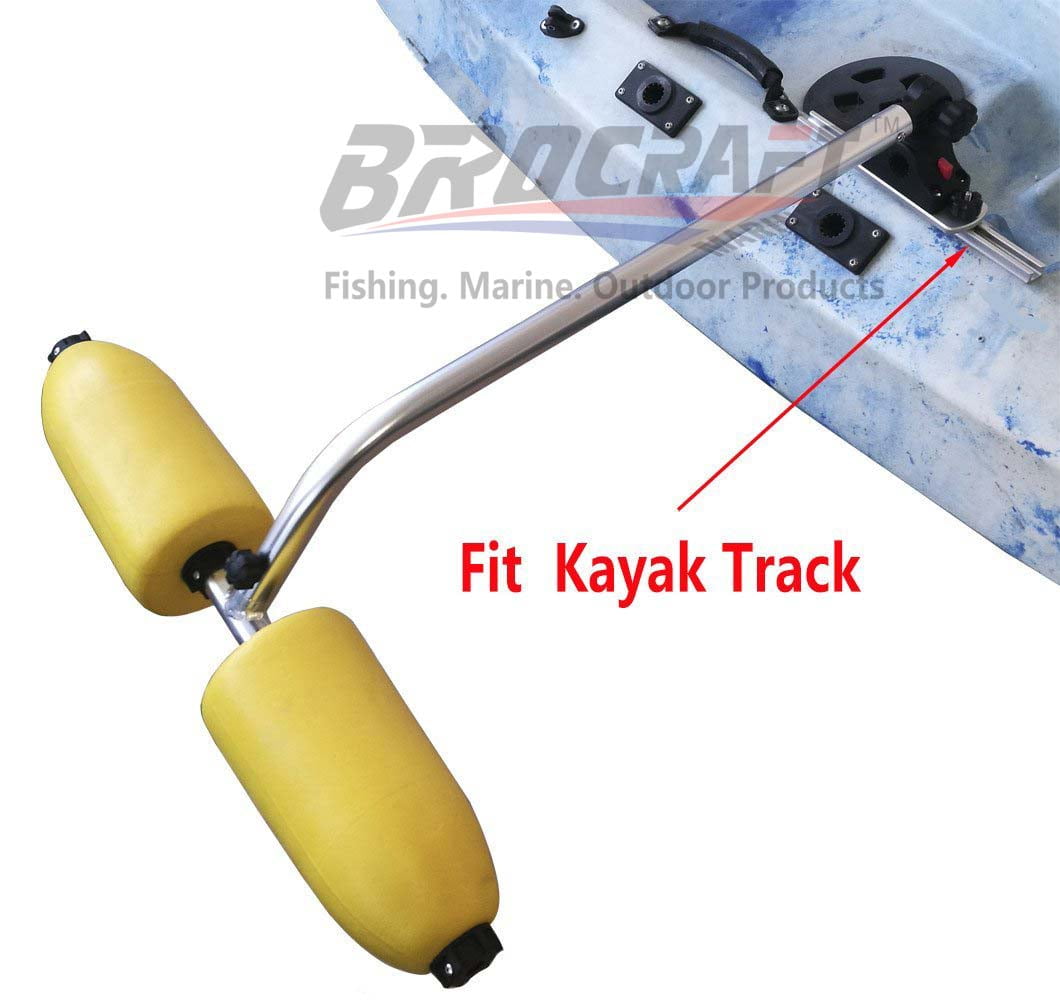 Brocraft kayak track rod holder fishing rod holder with track adapter mounting 