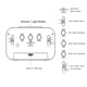 thumbnail image 4 of Anself LED Reloj despertador digital Snooze repetido Sensor activado por luz Eccomum Negro, 4 of 7