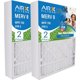 thumbnail image 1 of AIRX FILTERS WICKED CLEAN AIR. 19x20x4 Air Filter MERV 8 Compatible with Bryant Carrier FILXXFNC-0021 FNCCAB0021 Furnace Filter 2 Pack, 1 of 2