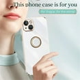 thumbnail image 6 of SaniMore for iPhone 14 Ultra-Thin Electroplated Camera Protection Case, Rugged PC Back Anti-Fingerprint Shockproof Heavy Duty Protective Case for iPhone 14 Women Men, White, 6 of 7