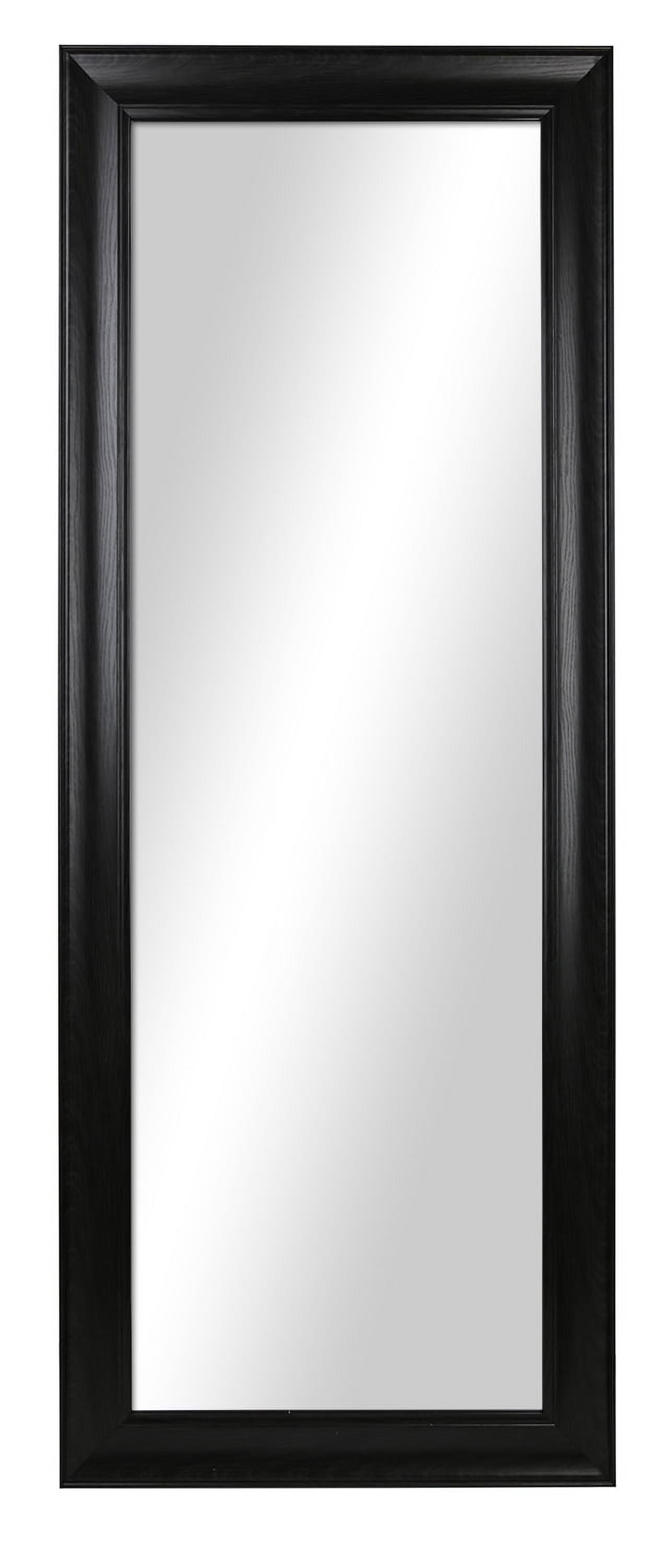 (2 pack) Better Homes & Gardens 27x70 Black Rectangle Large Full-Length Floor Mirror for Bedroom or Entryway